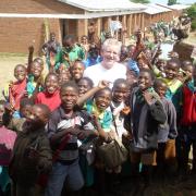 Ewan Ramsay on a previous trip to Malawi. Photo: Ewan/Ramsay/JustGiving