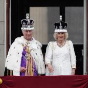 King Charles III and Queen Camilla during the coronation Image: PA