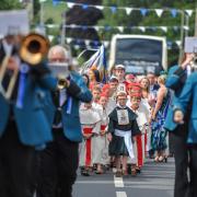 St Ronan's Border Games 2023 Kirkin' Parade. Photo: Alan Wilson
