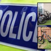 The stolen bikes. Photos: Police Scotland