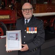Scotland’s longest-serving firefighter retires after an illustrious 55-year career
