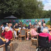 Summer fete at Whim Hall Care Centre,