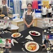 Young Chef Competition at Peebles High School