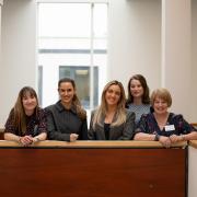 (L-R) Emily McGowan, Kirsten Cameron, Amy Moore, Lara McGowan and Christine Kellett at the social media for business event