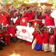 Thondwe School's Valentine's message to Innerleithen
