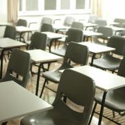 Stock image of a classroom