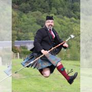 Pipe bands from across Scotland will head to Innerleithen this summer. Photo: Innerleithen Pipe Band Championship