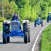 Blyth Bridge Tractor Run 2024. Photo: Alan Wilson