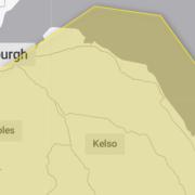 The warning covers the whole of the region