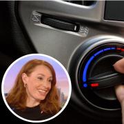 Hannah Fry has shared a nifty hack to cool your car down.