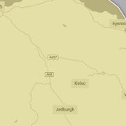 A snow and ice warning has been issued for the Borders