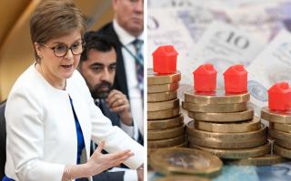Nicola Sturgeon announced plans for a rent freeze