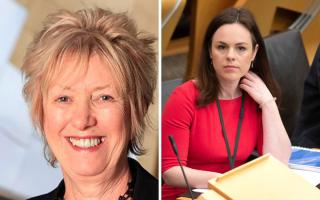 Christine Grahame MSP has back Kate Forbes as the next SNP leaders. Photo: Christine Grahame/Jane Barlow/PA