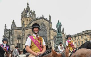 Edinburgh Riding of the Marches. Photo: Alan Wilson