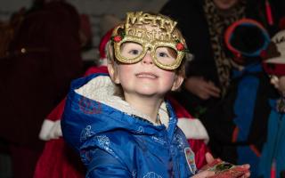 Earlston Christmas Lights Switch On. Photo: Brian Sutherland