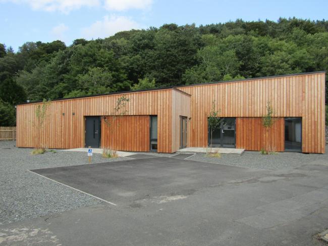 Peebles Scout Group's new hall