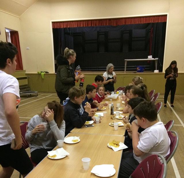 Walkerburn Youth Club is a popular meeting place in the village